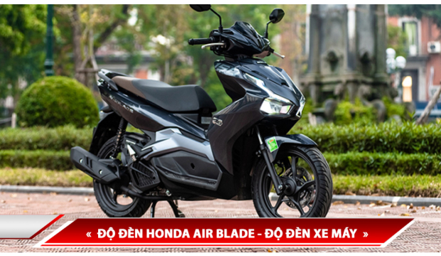 ĐỘ ĐÈN HONDA AIR BLADE - ĐỘ ĐÈN XE MÁY